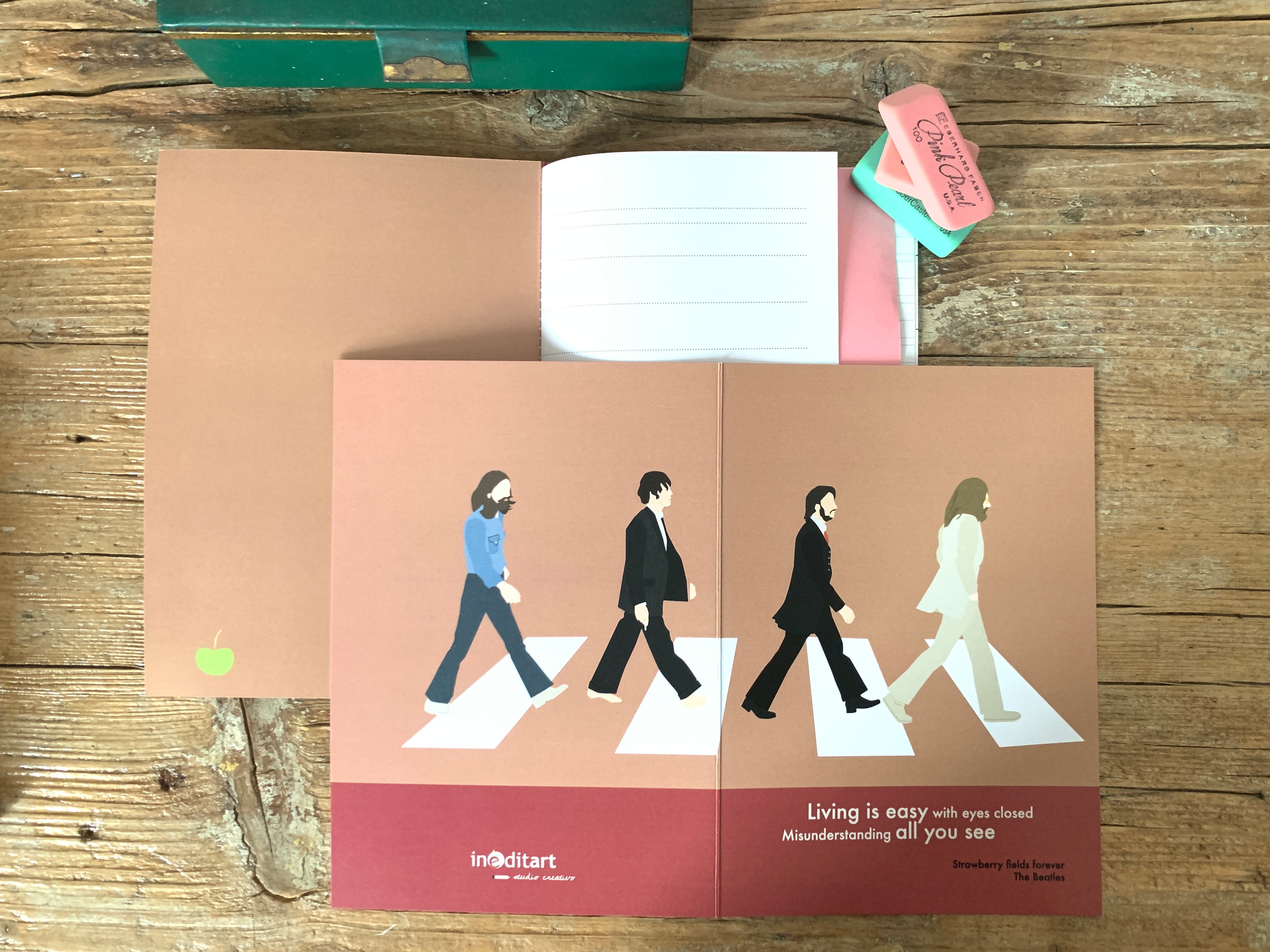 Quaderno tributo ai Beatles