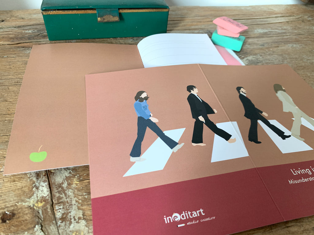 Quaderno tributo ai Beatles