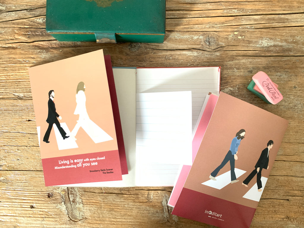 Quaderno tributo ai Beatles