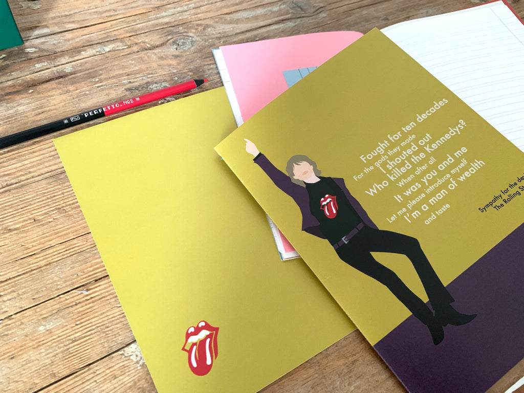 Quaderno Rolling Stones