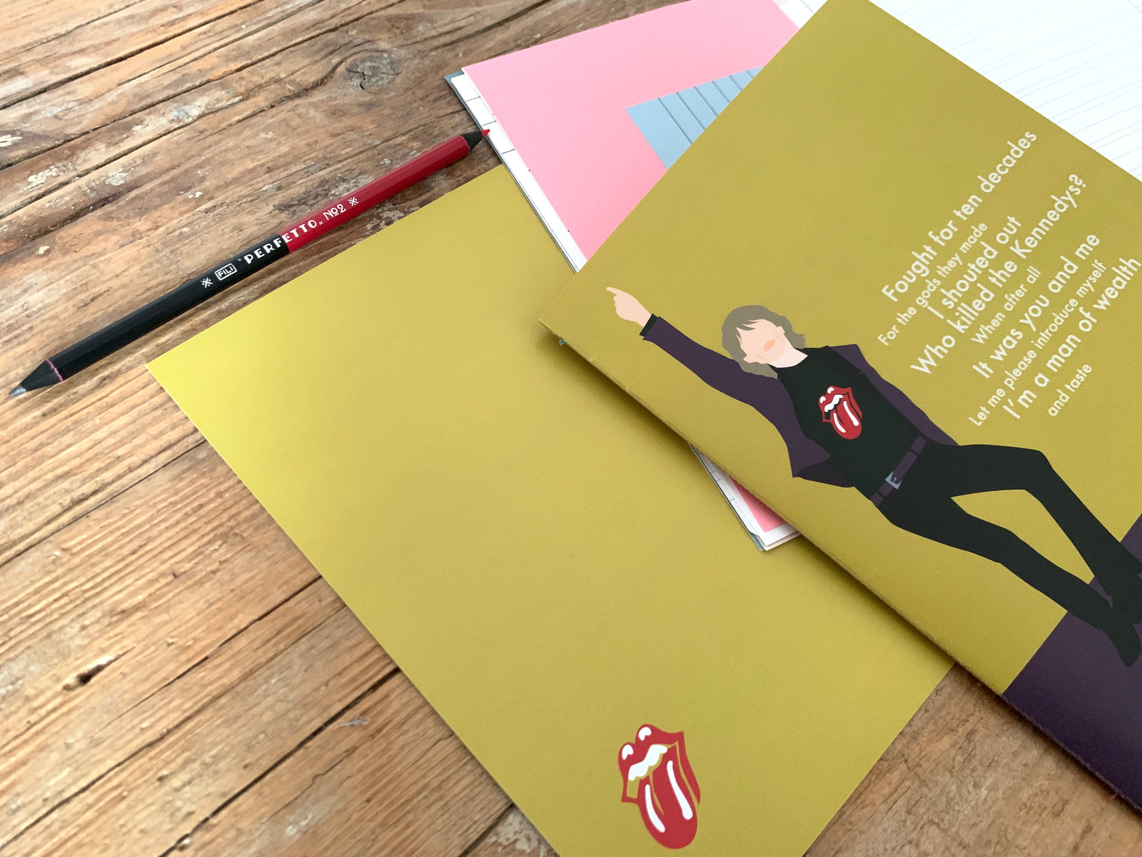 Quaderno Rolling Stones