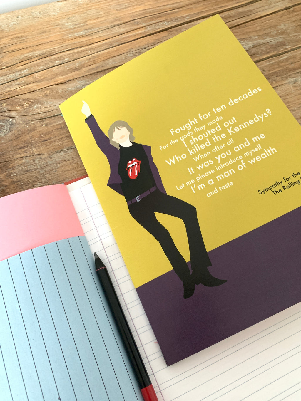 Quaderno Rolling Stones