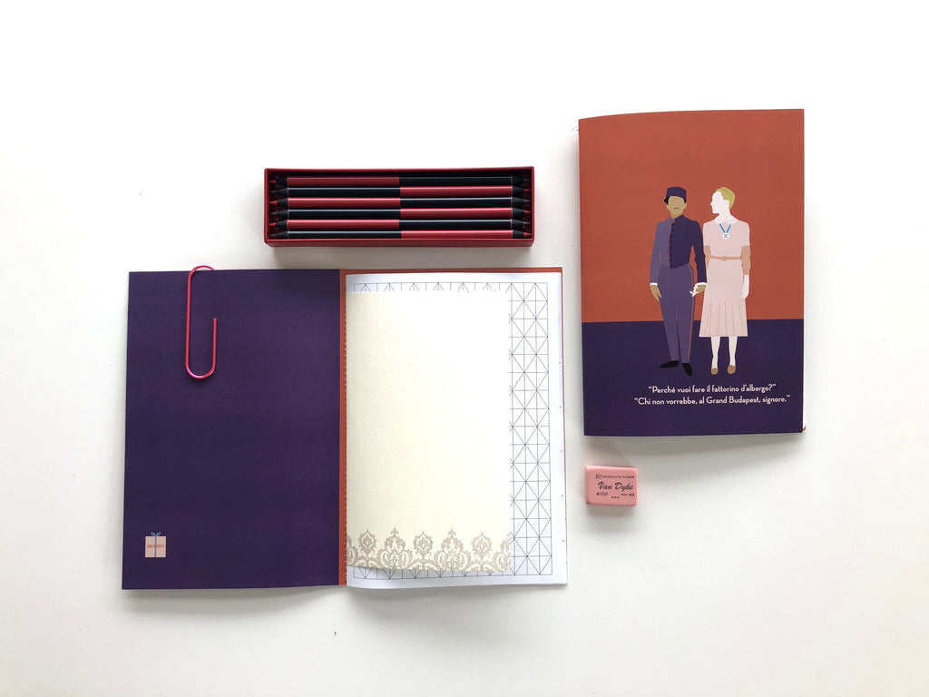 Quaderno “Grand Budapest Hotel”