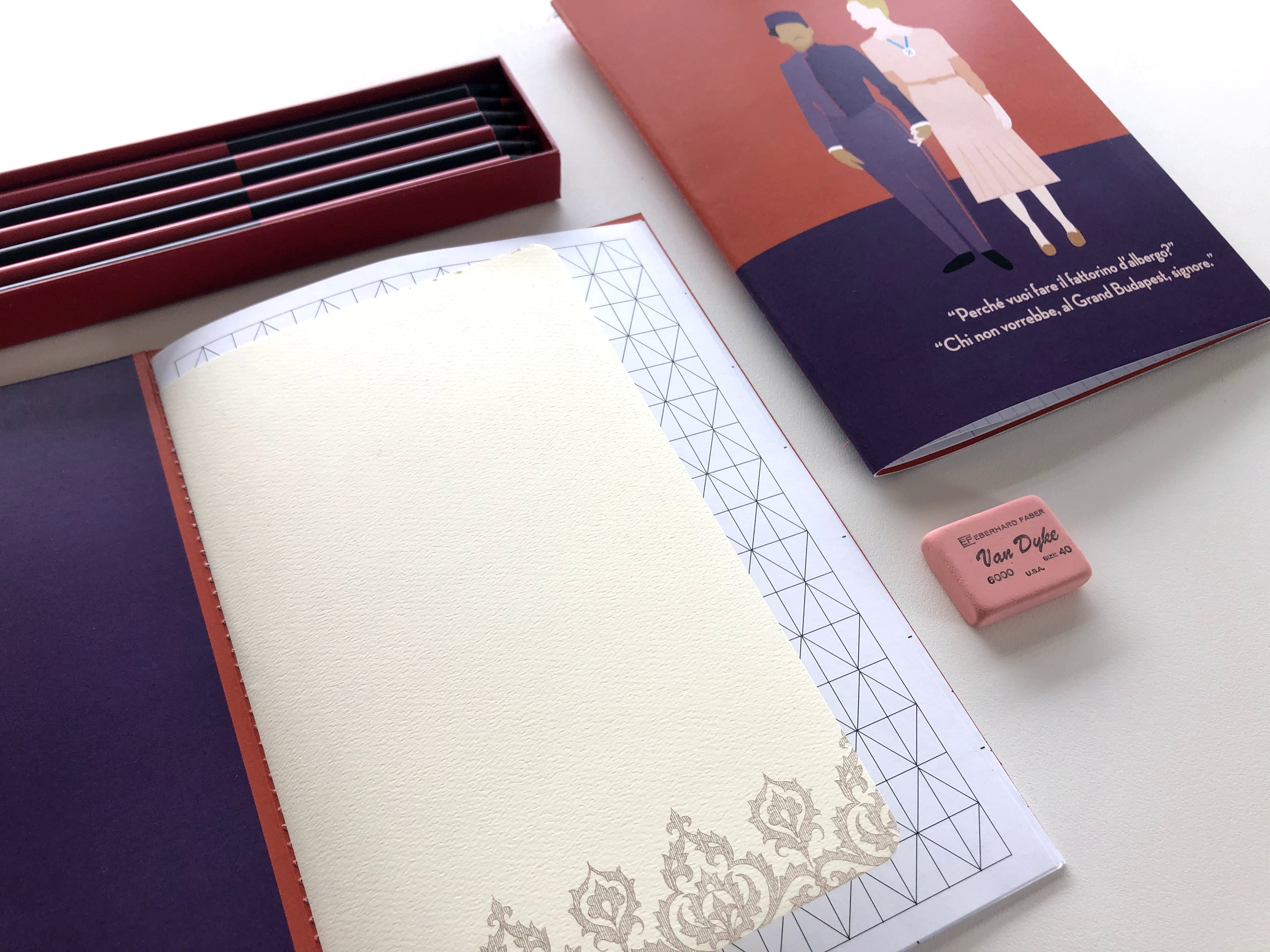 Quaderno “Grand Budapest Hotel”