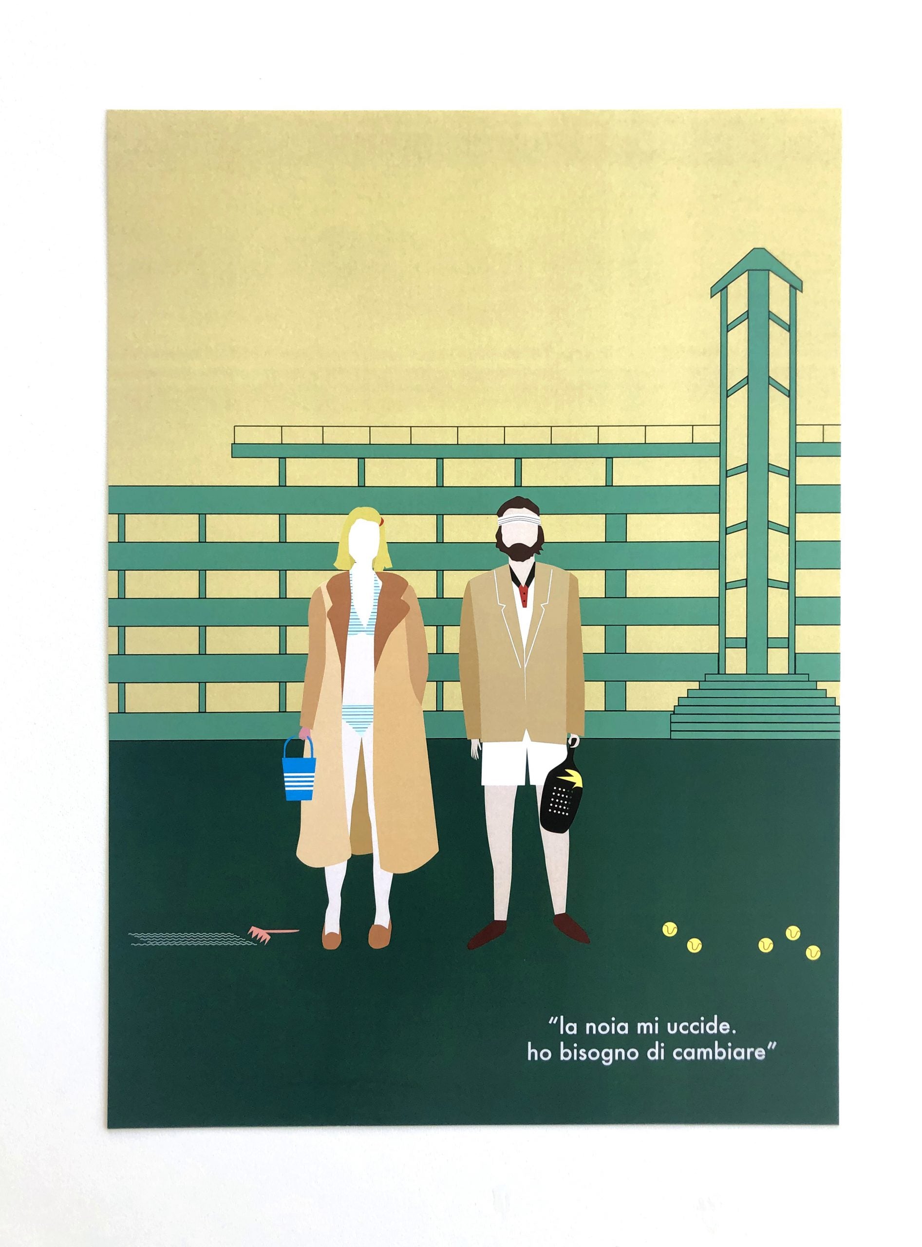Poster “ispirazione film I Tenenbaum”