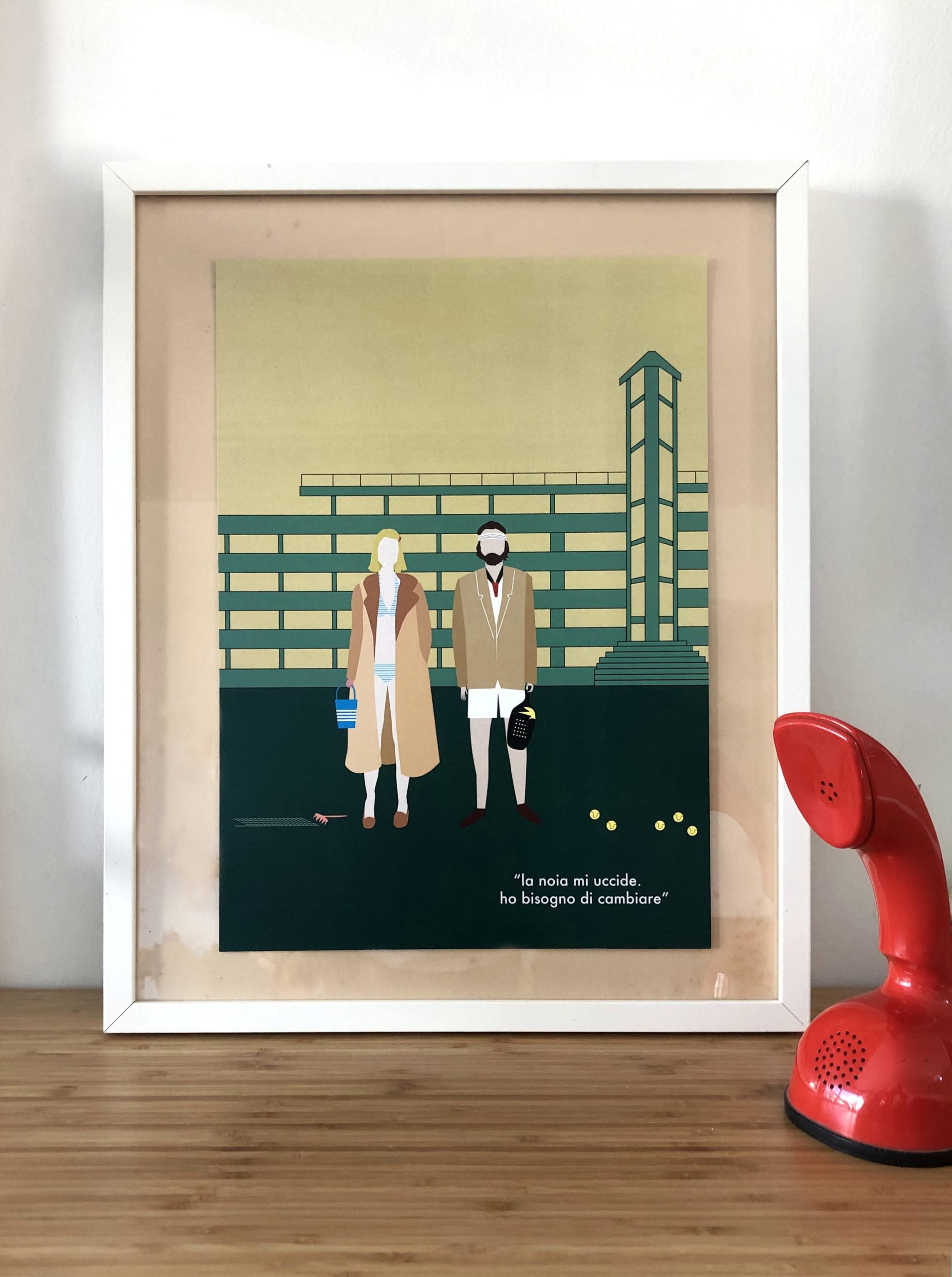 Poster “ispirazione film I Tenenbaum”