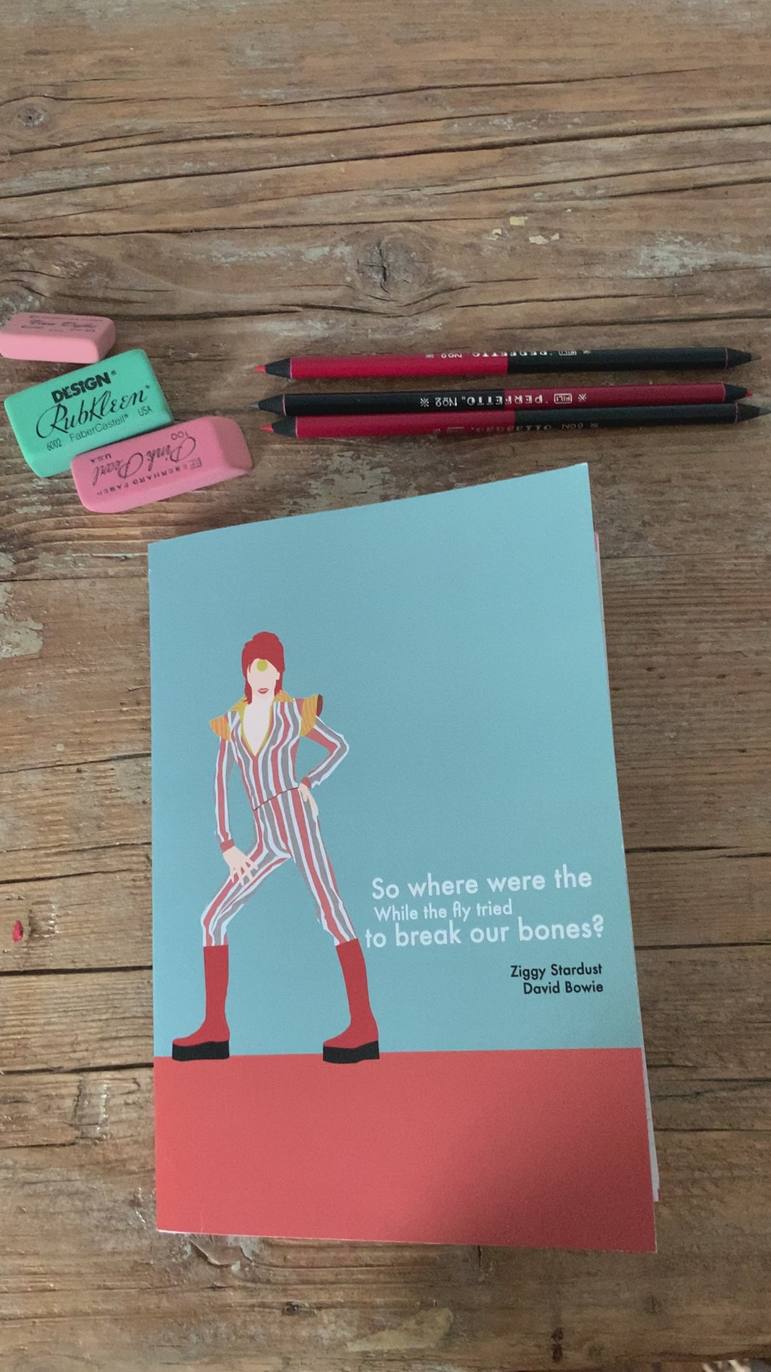 Quaderno “David Bowie”